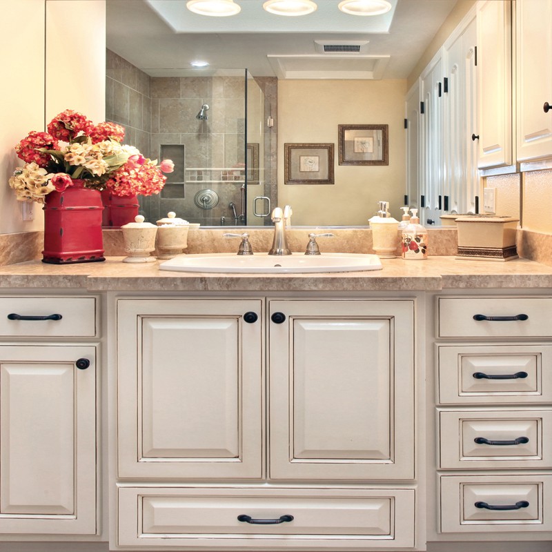 Floor-standing Painted Bathroom Vanity